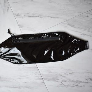Triangl Patent Leather Noir Bikini Fanny Pack Bag